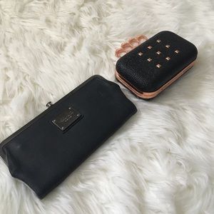 Kenneth Cole Wallet and Rihanna Clutch